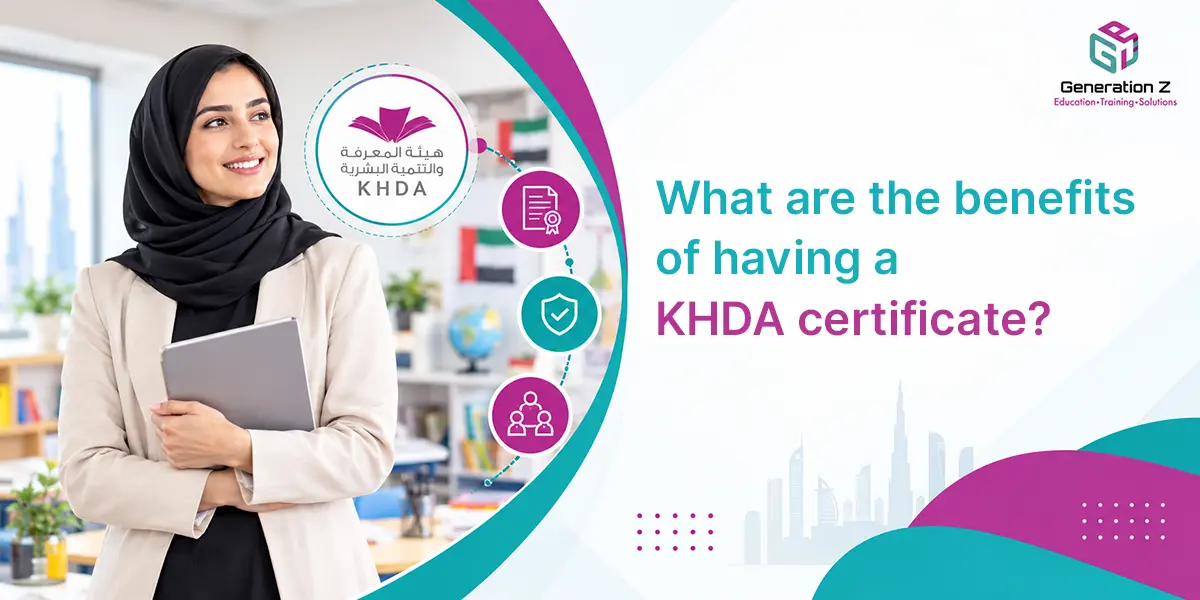 benefits of khda certificate